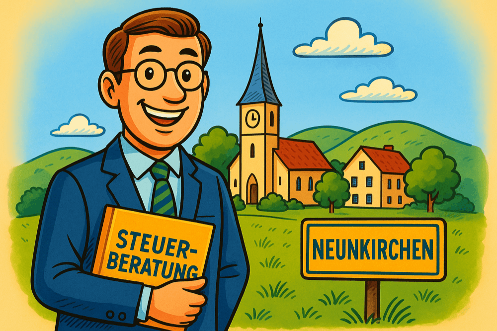 Steuerberatung Neunkirchen Illustration Steuerberatung Neunkirchen - Mercura Steuerberater
